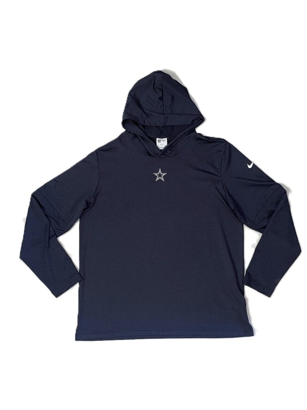 Nike Dallas Cowboys Hoodie Men's XL Sideline Performance NFL Dri-Fit Navy Blue